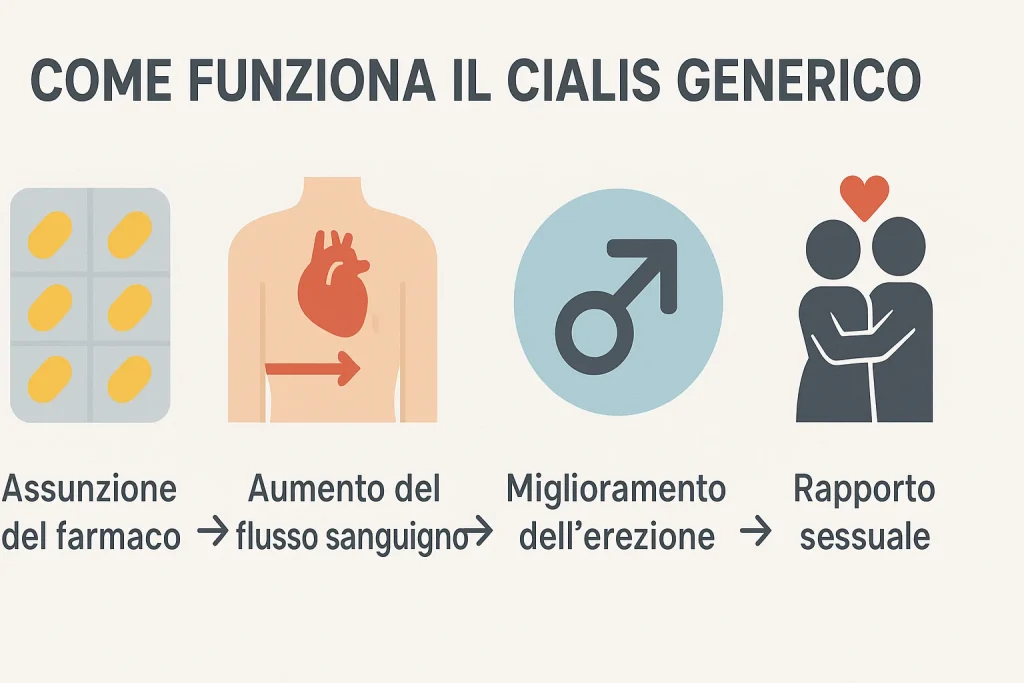 Come funziona il Cialis Generico