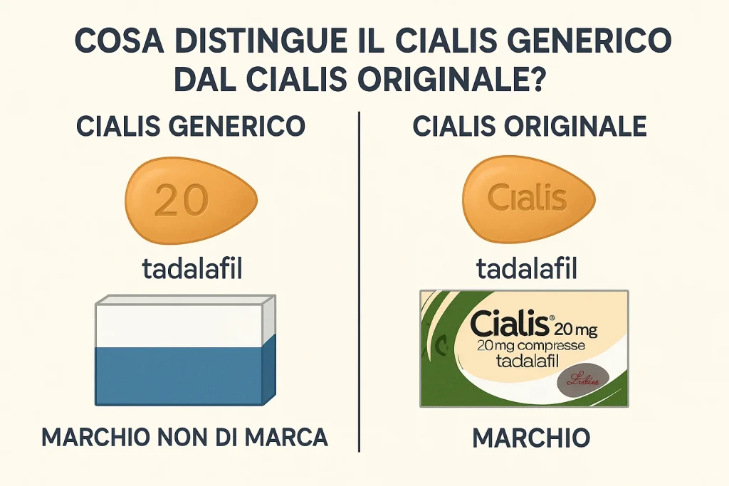 Cosa Distingue il Cialis Generico dal Cialis Originale