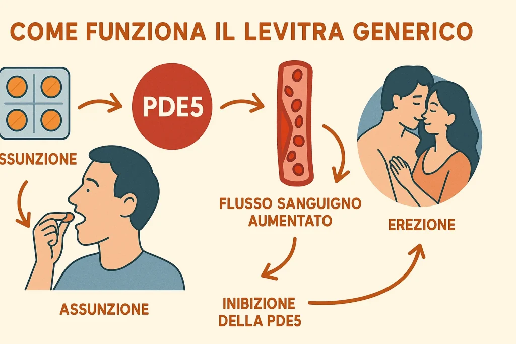Come Funziona il Levitra Generico